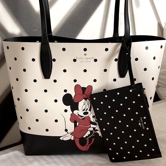 Kate Spade Disney Minnie Mouse tote bag - Picture 2 of 10